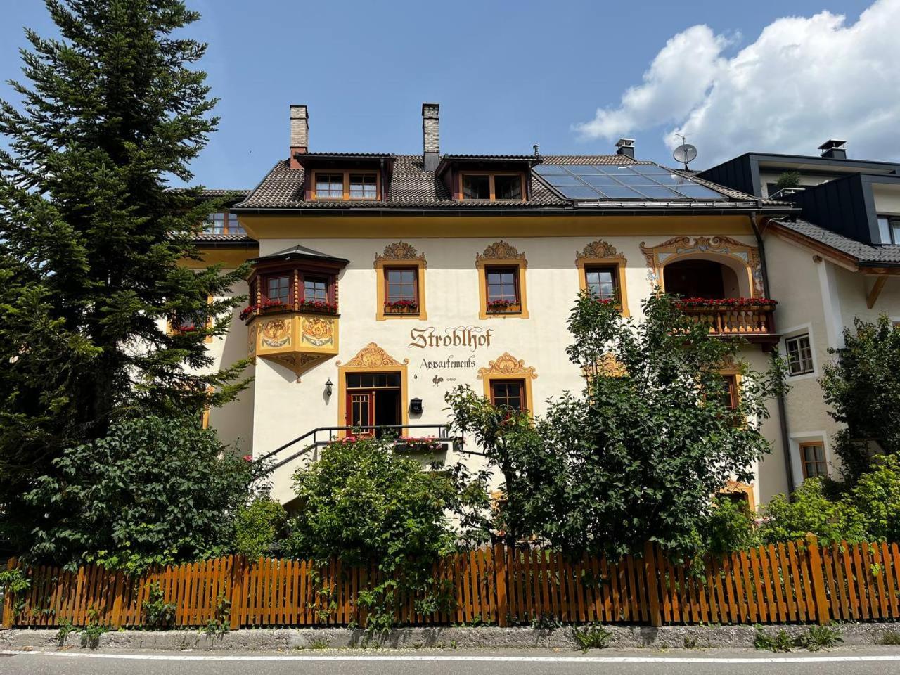 Stroblhof Toblach-Dobbiaco Esterno foto